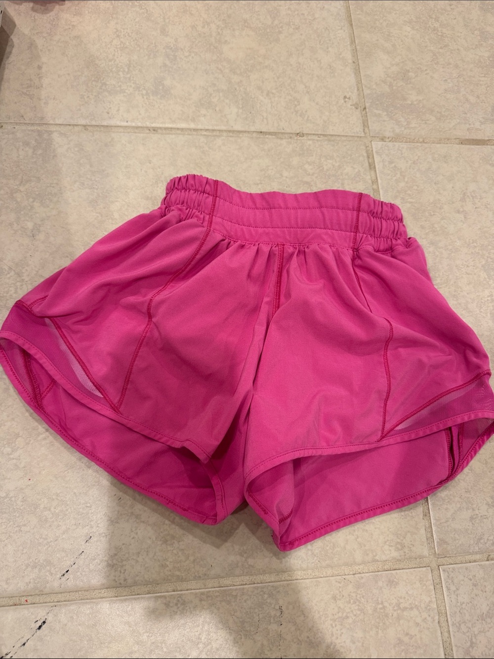 High rise Hotty hots lululemon athletica Vibrant Pink Athletic Shorts